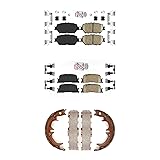 Transit Auto Front Rear Ceramic Disc Brake Pads Kit