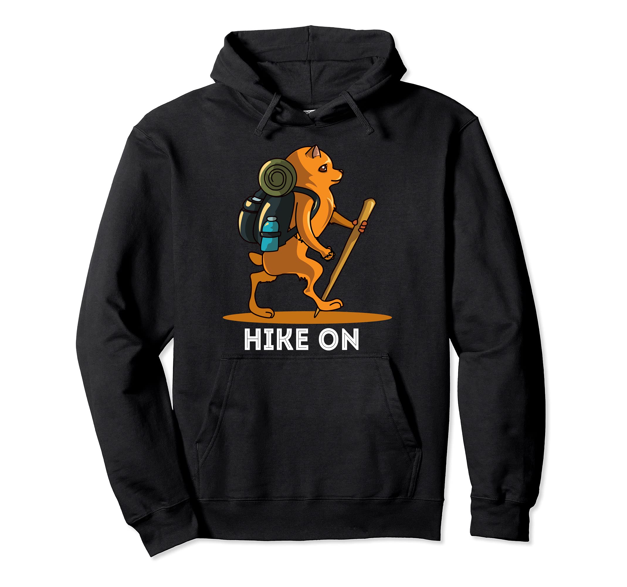 Pomeranian Dog Love-r Mountain Hiker Pullover Hoodie