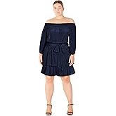 City Chic Women's Plus Size Dress - Maya Frills