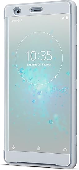 Amazon Com Sony Mobile Xperia Xz2 Style Protective Cover Touch Case Grey