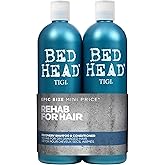 TIGI Bed Head Urban Antidotes Recovery Shampoo and Conditioner Set for Dry, Damaged Hair, 25.36 fl oz, 2 Count
