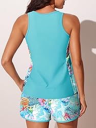 Summer Mae Blouson Tankini Swimsuits for Women 2025