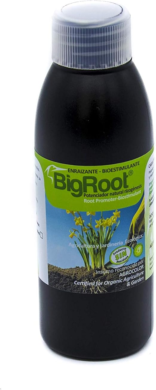 BIGROOT 2 Enraizante/Vitaminas/Algas/Aminoácidos; Potente ...