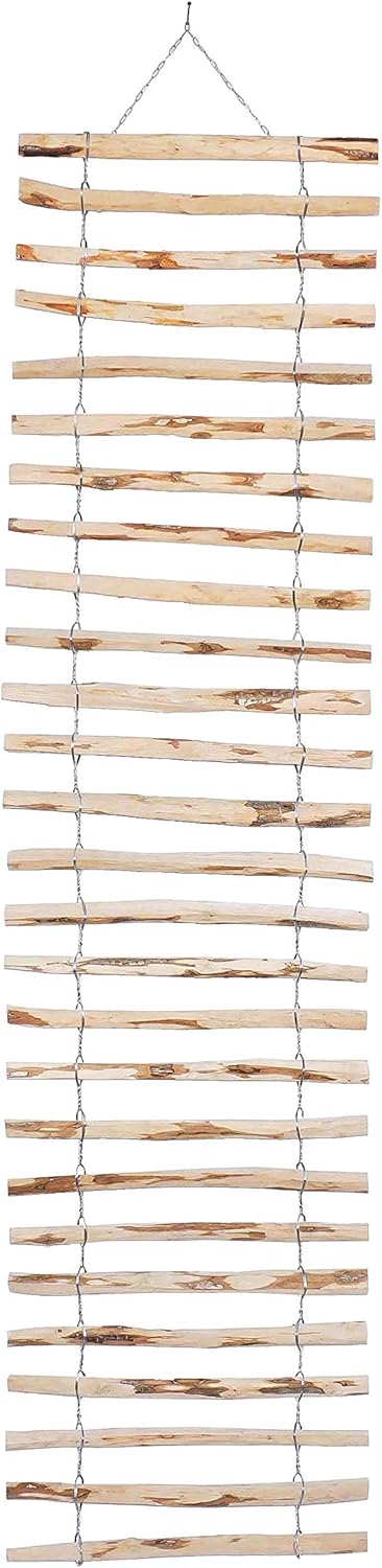 BOGATECO Rankgitter aus Haselnuss für Kletterpflanzen | 50 x 200 cm | Holz Rankhilfe Perfekt für den Garten, Balkon und Terrasse