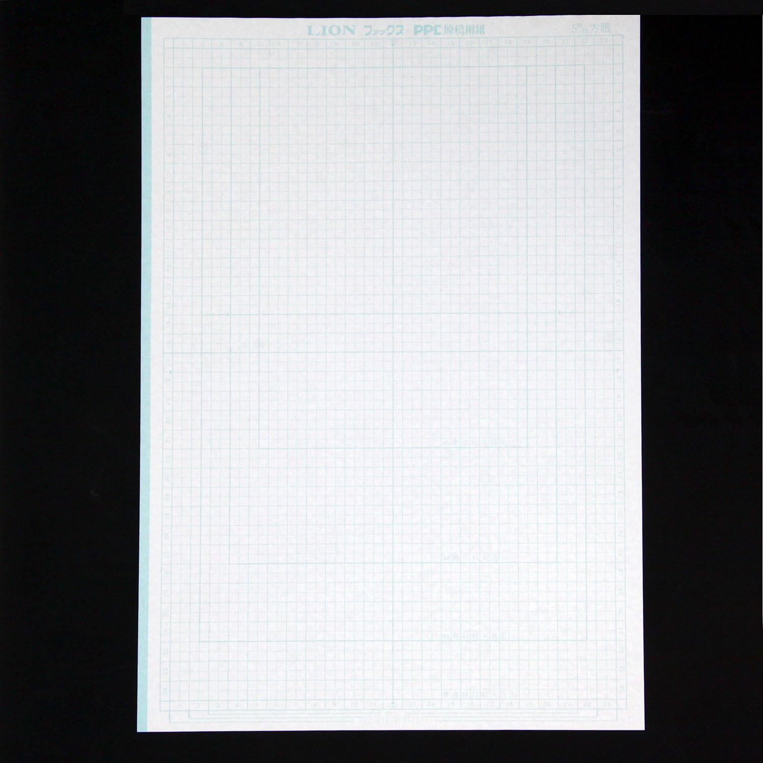ライオン事務器 原稿用紙 Ppc Fax用 B4 5mm方眼 800 46 100枚入 原稿用紙 文房具 オフィス用品 Amazon