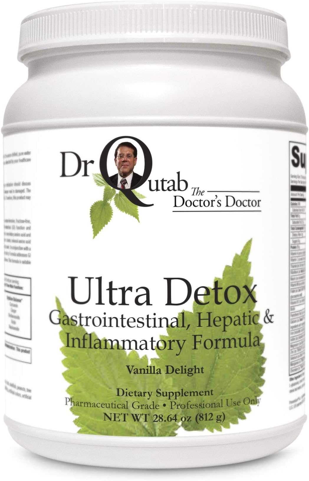 Ultra Detox by Dr Qutab The Doctor’s Doctor - Gastrointestinal Hepatic Inflammatory Formula