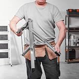 VonHaus 2 Step Stool Anti Slip Feet Foldable Easy Store Home Kitchen Garage view 4