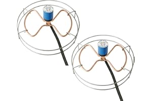 Farm Innovators 1500 Watt Cast Aluminum Submergible Water Tank Deicer, with Self Regulating Thermostat and Anti Chew Cord Protector, 2 Pack