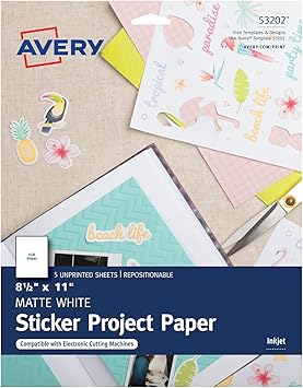 matte inkjet sticker paper