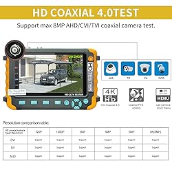 Henkion HD Coaxial Camera Tester CCTV Tester