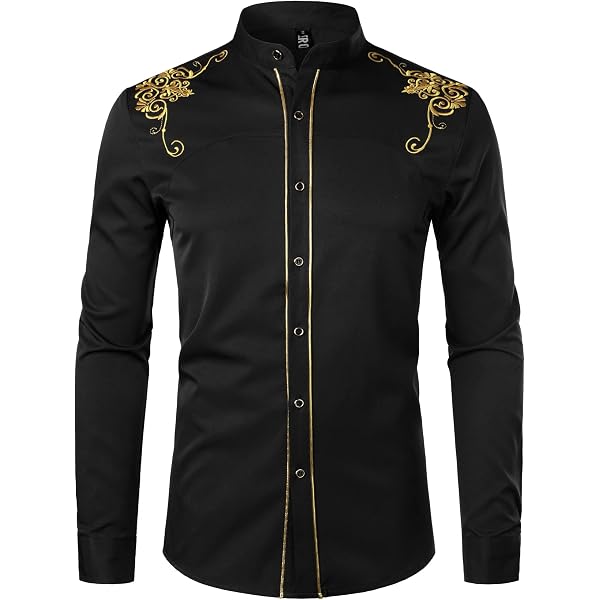 Amazon.com: ZEROYAA Men's Hipster Shiny Design Slim Fit Long