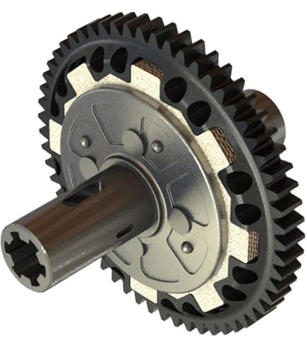 SDSLD HD 57T Spur Gear, 0.8Mod (ARA310947) - Steel Upgrade Differential Gear For 1/10 Arrma 3S BLX Models
