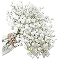 Veryhome 30PCS Fake Babys Breath Flowers Artificial White Flowers Gypsophila DIY Floral Bouquets Arrangement Wedding Home Decor