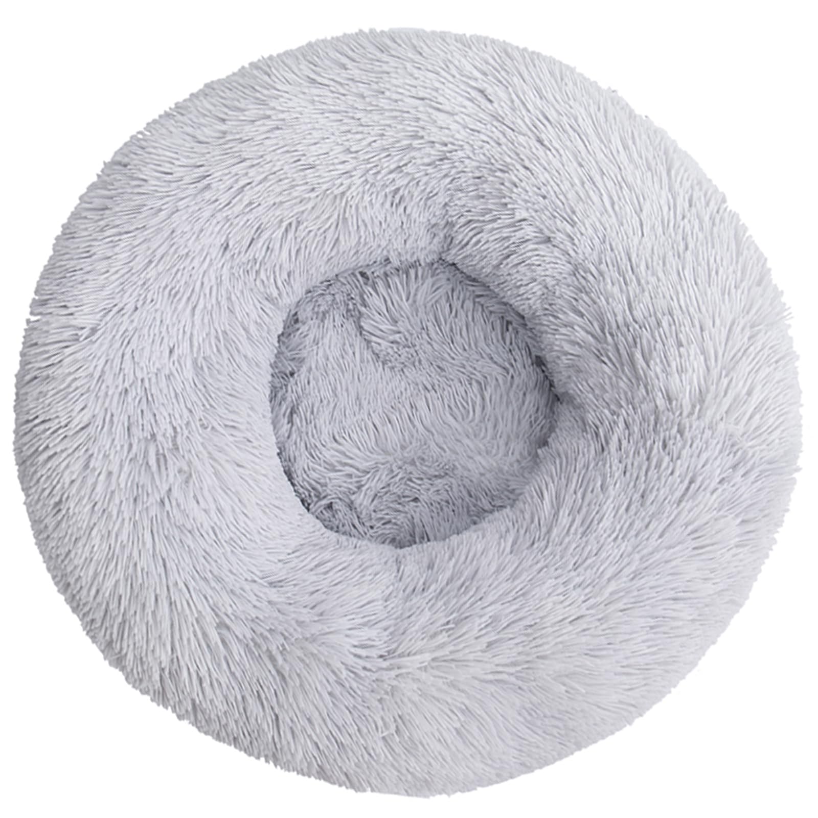 Fhodigogo Small Dog Bed Cat Beds For Indoor Cats Doughnut Pet Bed Rabbit Pillow Dog Basket Kitten Beds Kennel Puppy Sofa Round Cat Plush for 3KG