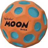 Waboba Moon Ball, Super Bouncy Balls for Kids, Outdoor Toys &amp; Games | Iconic Pop Sound on Pavement, Ages 5+, Teens &amp; Adults, High Bounce Playground Action, Easy-Grip Space Craters