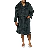 Amazon Essentials Men's Mid-Length Plush Bathrobe