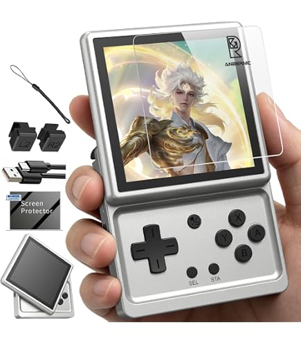 Amazon.com: GKD Pixel 2 Console Metal Retro Game Player Portable