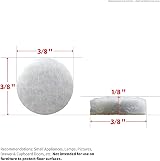 Felt Gard 10mm Self-Adhesive Felt Furniture Pads 75-Pack White Noise Dampening view 6