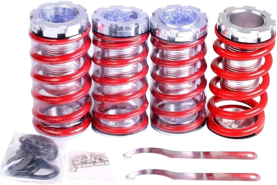 Adjustable 1" 4" Lowering Suspension Coil over Coil