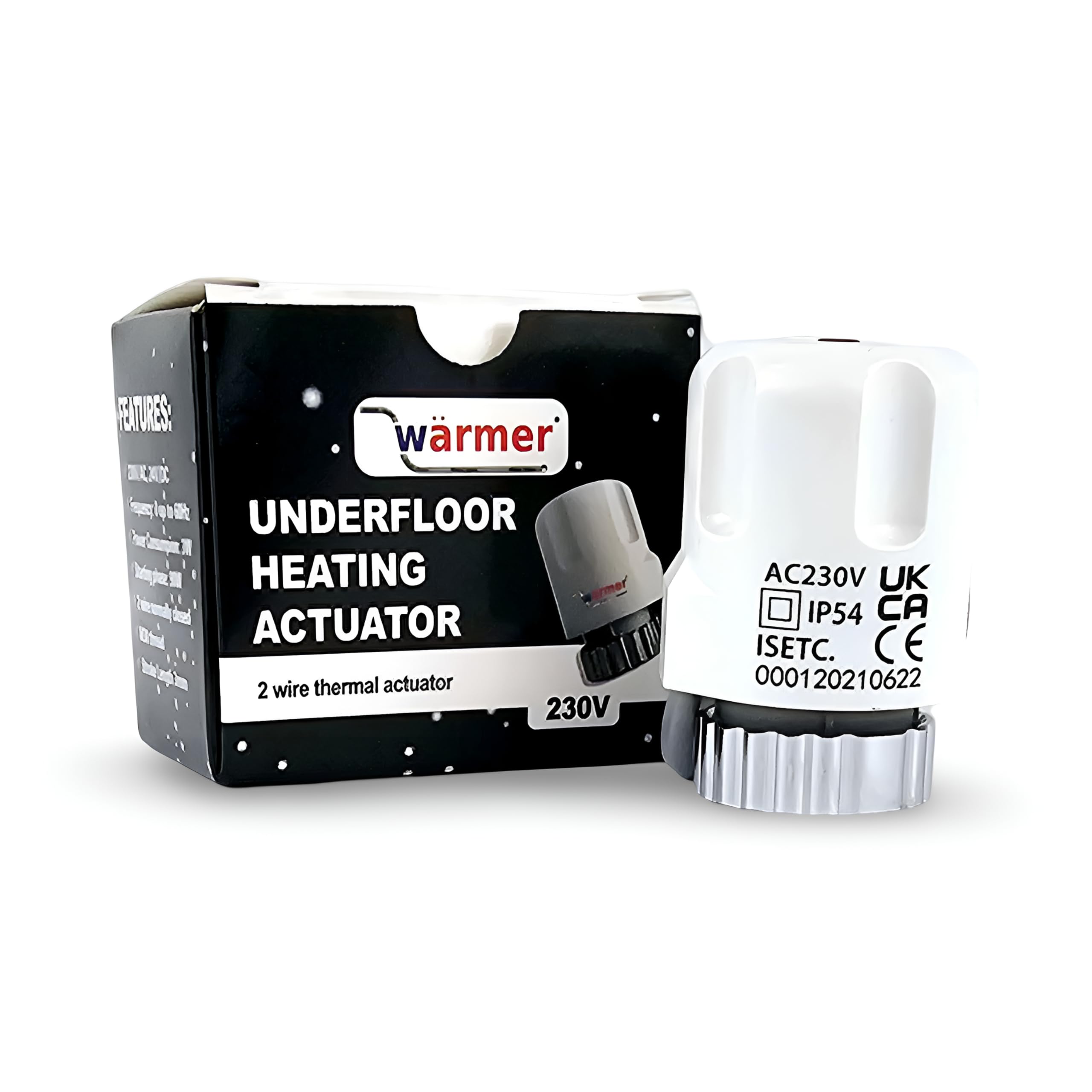 Wärmer System Thermal Actuator 230V for Underfloor Heating Manifold Normaly Closed M30x1.5