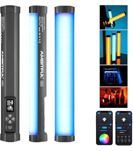 Amazon.com : Nanlite PavoTube II 6C Magentic RGB LED Tube Light