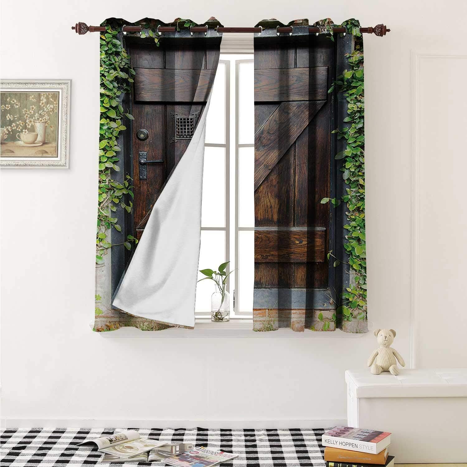 Amazon Com Shenglv Rustic Customized Curtains Small Spanish Style