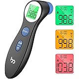 femometer Touchless Thermometer for Adults and Kids, Non Contact Digital Thermometer for Fever, Forehead Thermometer for Home