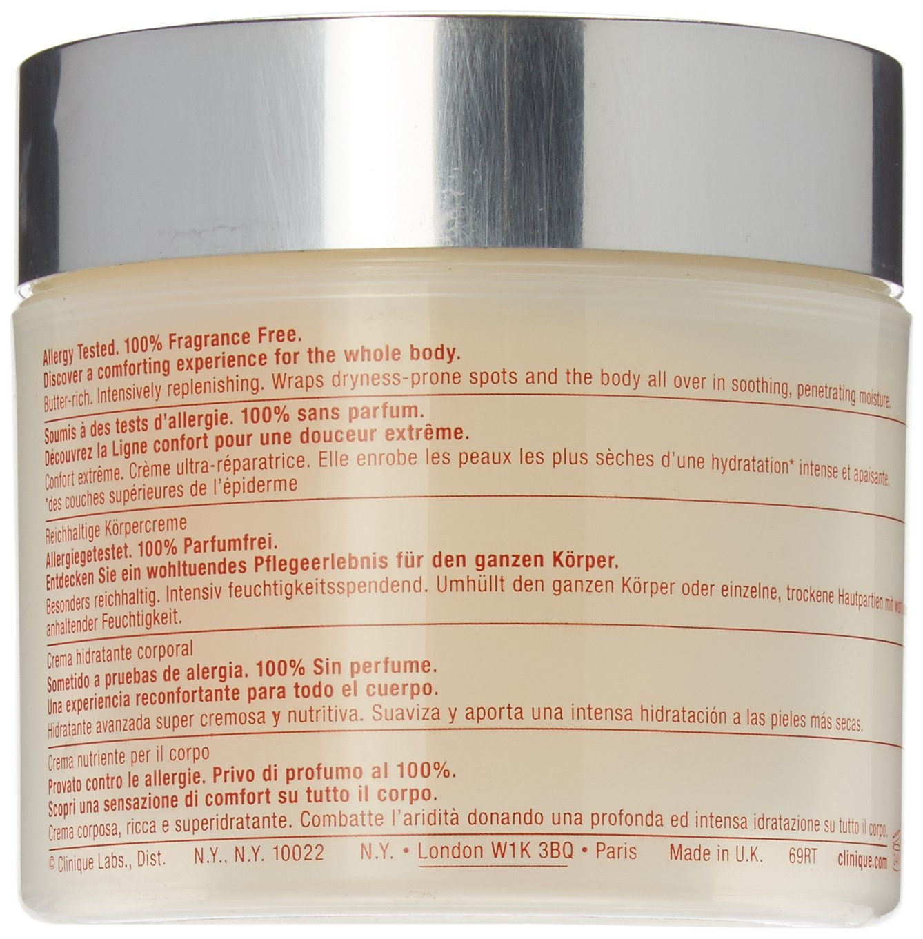 Clinique Deep Comfort Body Butter 6.7 oz / 200 mL : Cliniqe Body : Beauty