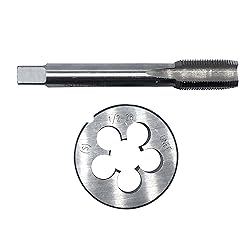 ZOUZMIN 1/2"-28 UNEF Tap and Die Set, UNEF Machine