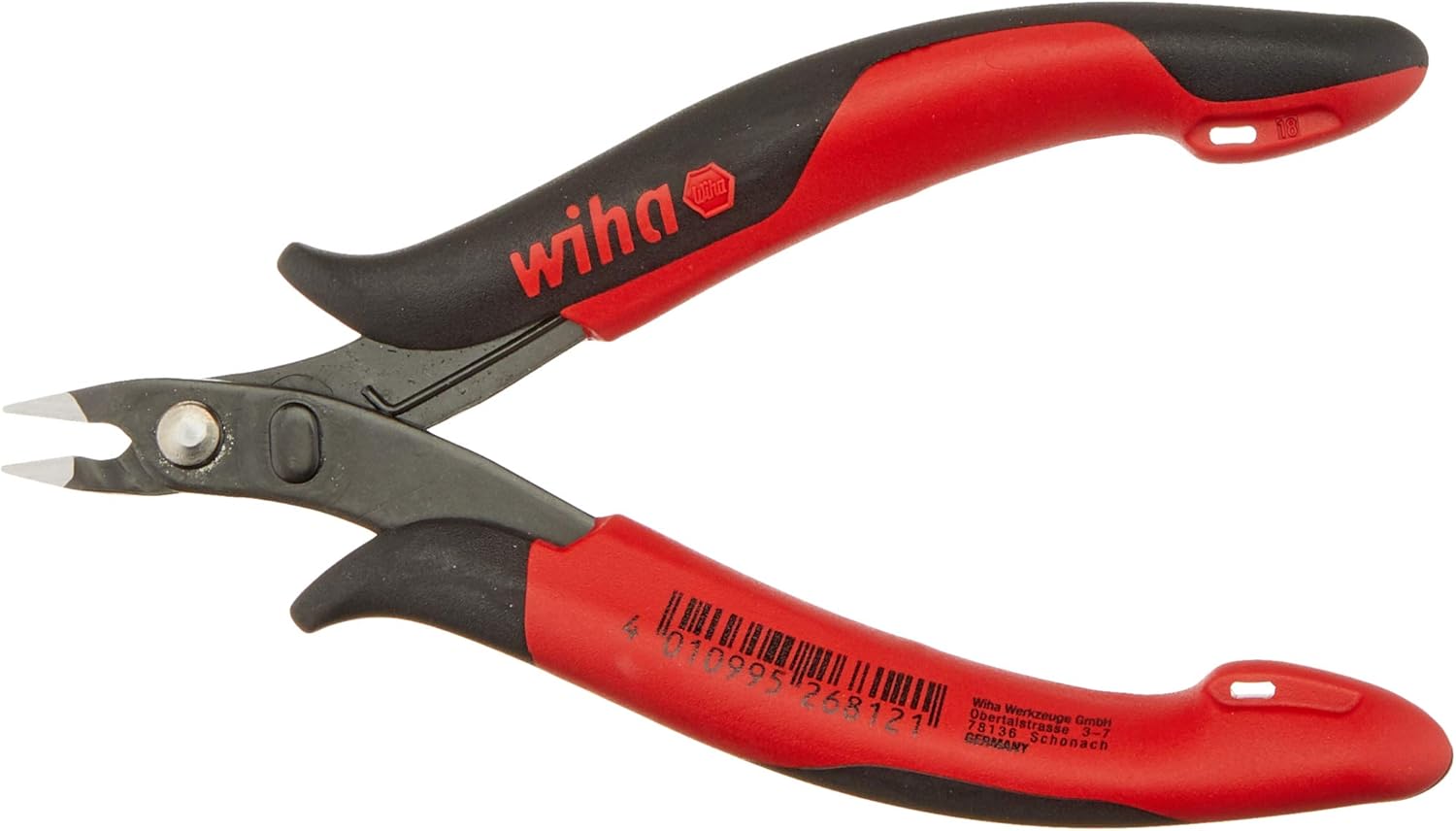 Wiha Elektron 26812 Z40011803 Wire-Cutting Pliers Micro 118 mm, Silver, lose verpackt - Image 3