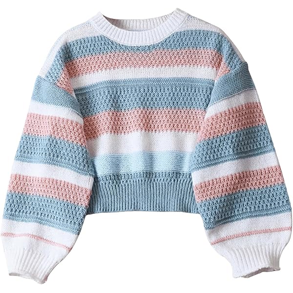 thumbnail image 2 of Girls Long Sleeve Ribbed Knit Shirts Soft Slim Fit Crewneck Casual Base Layer Tops Tees P 171092265 2 of 10
