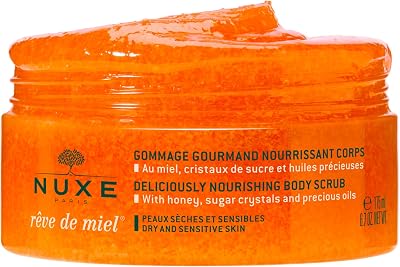 Nuxe Rêve de Miel Nourishing Body Scrub 175ml Honey Botanical Oils Dry