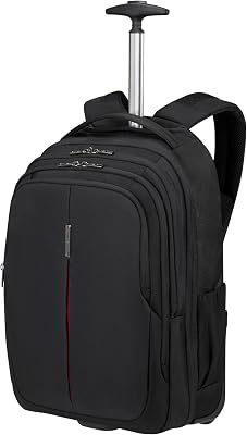 GUARDIT 3.0 - Mochila com rodas para portátil de 15,6", 29L, preto (preto)