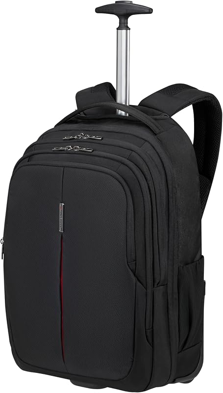 GUARDIT 3.0 - Mochila con ruedas para portátil 15.6", 29L, Negro (Black)