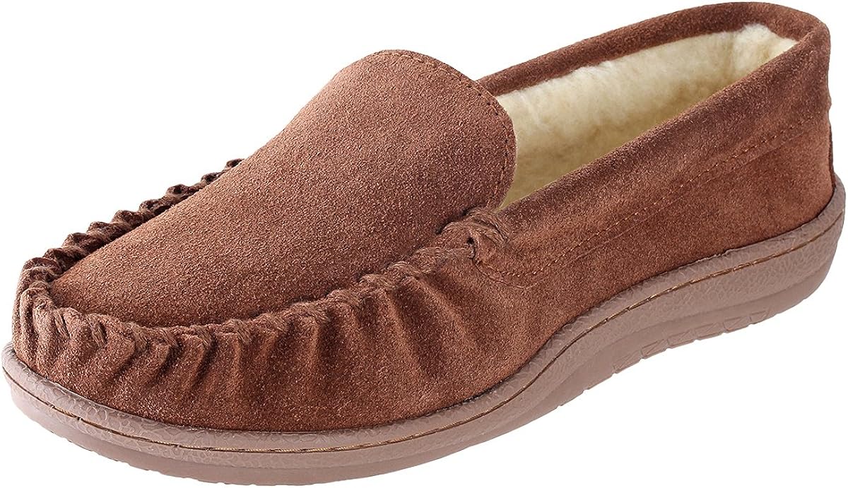 comfortable moccasin slippers