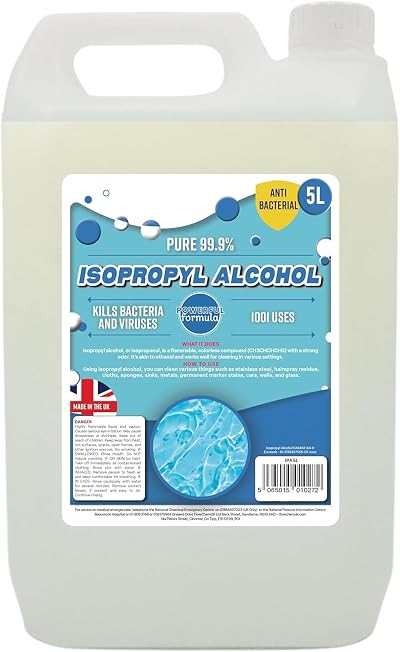 STORM TRADING GROUP 5 Litre Isopropyl Alcohol IPA Disinfectant
