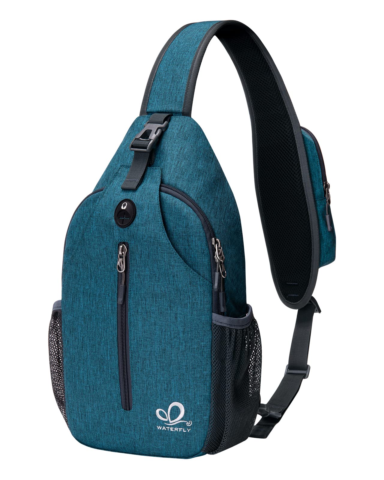 Waterfly Sling Bag Backpack Shoulder Crossbody Chest Bags Hiking Casual Daypack for Men Women