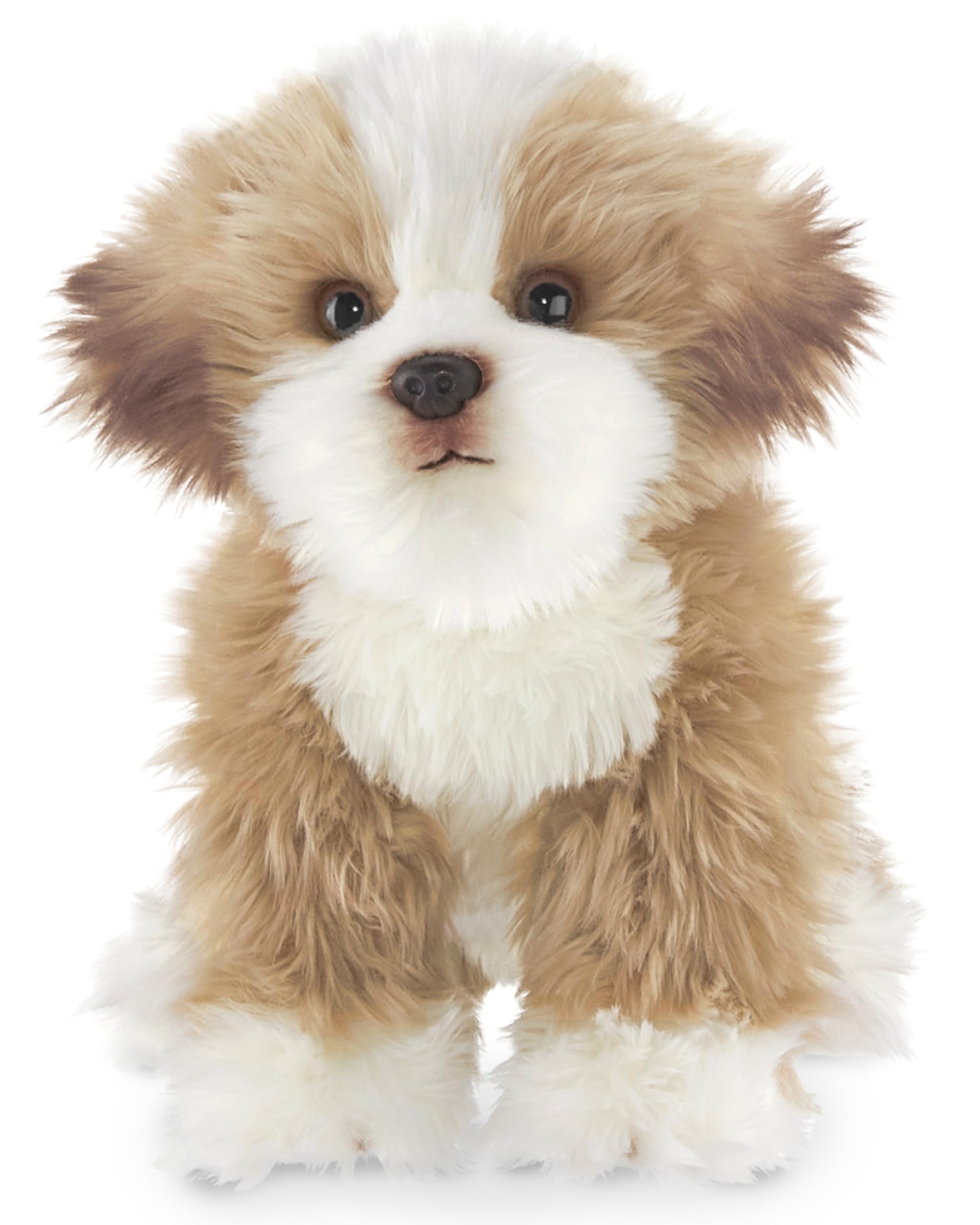 Photo 1 of Bearington Dog Stuffed Animal Realistic Dog Plush Maltipoo Murphy Cute Plushies for Kids Boys & Girls - 13"