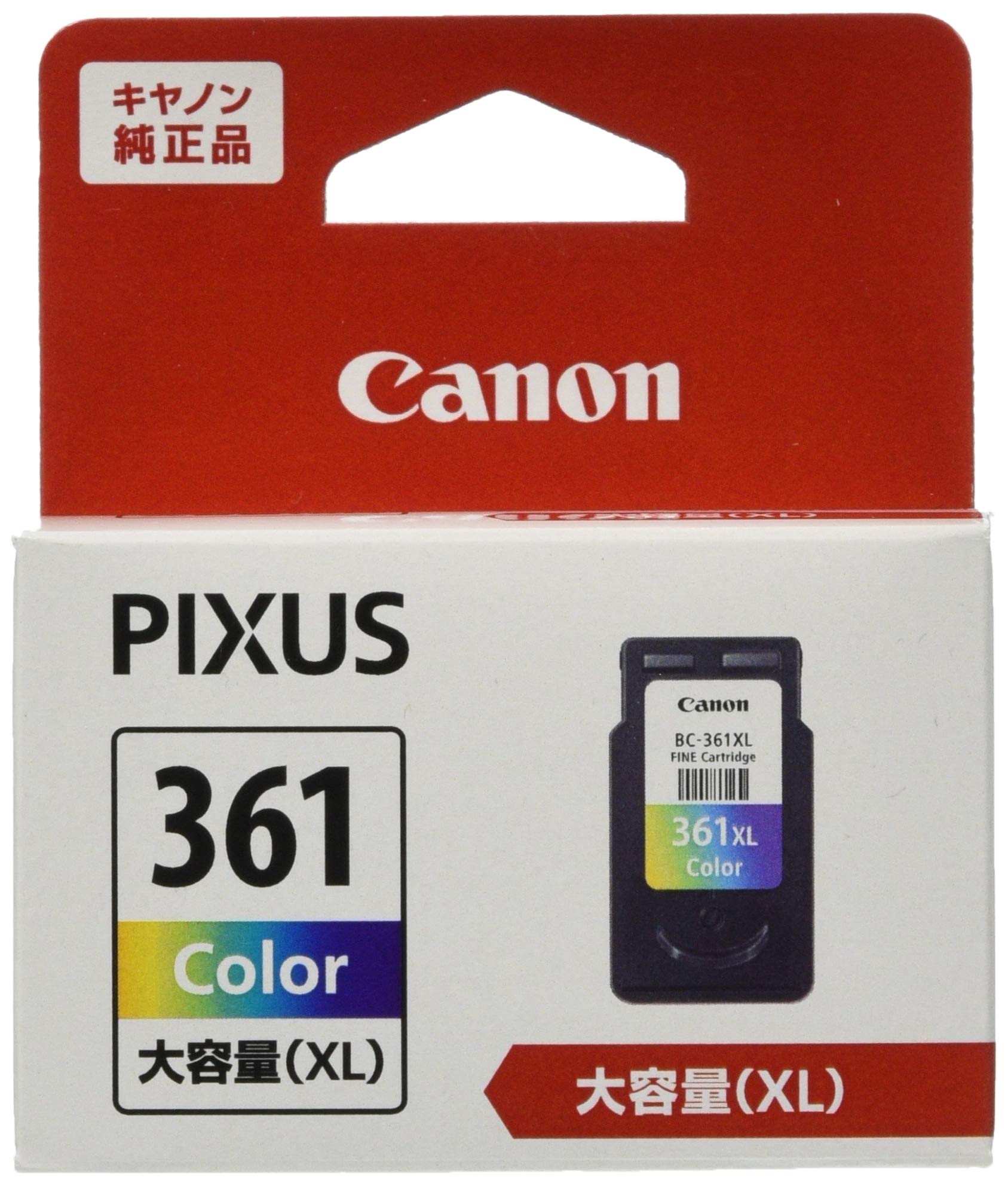 キヤノン Canon 純正 インクカートリッジ BC-361XL 3色カラー 大容量タイプ商品画像