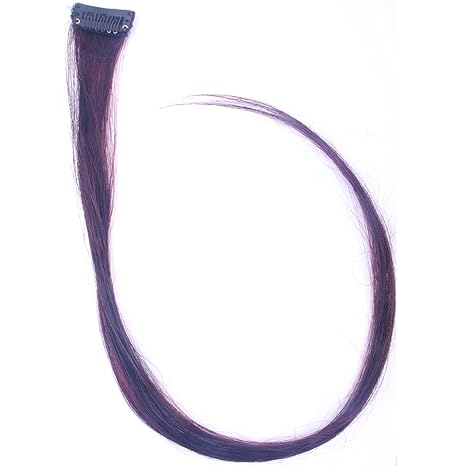 Kabello Human Hair Streak Highlighter Maroon Black Highlighter