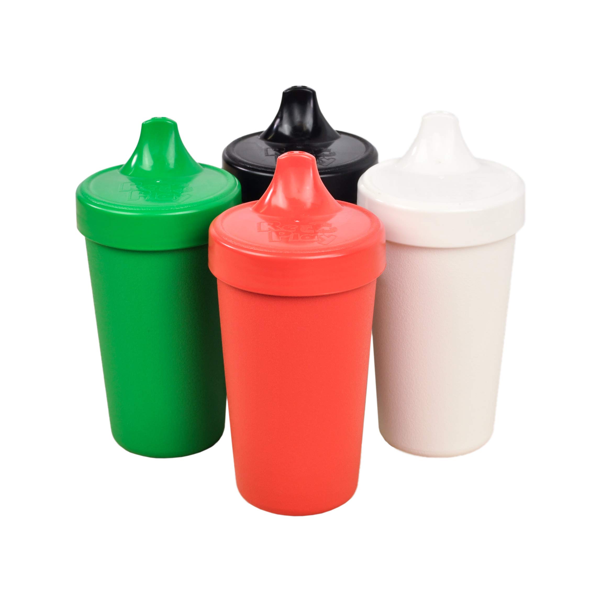 RePlay Made in The USA 4pk No Spill Sippy Cups for Baby, Toddler, and Child