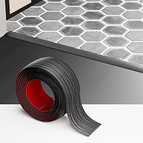 Greymond 4 Ft x 3" Floor Transition Strip Doorways, Vinyl Adhesive ...