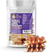 The Regal Mutt Chewy Twists with Chicken 320g Bag