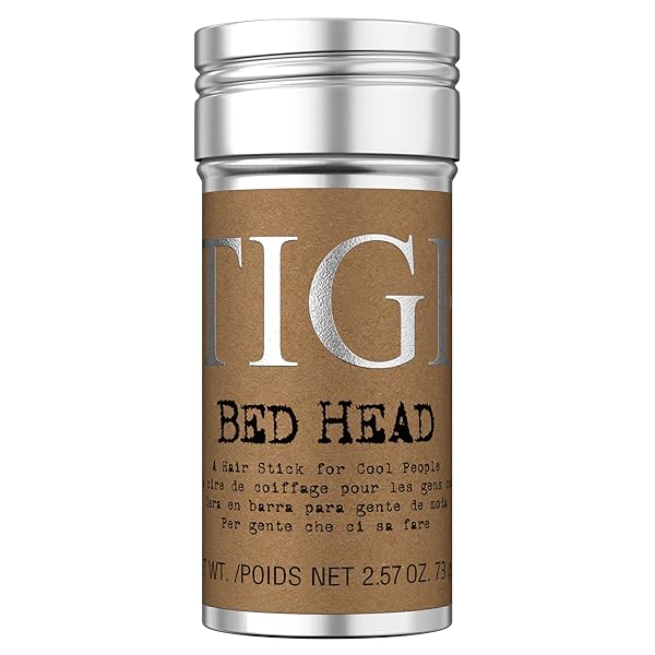 TIGI BED HEAD HAIR WAX STICK – STRONG HOLD WITH TRIPLE WAX FORMULATION FOR SLICK BACK HAIR STYLING AND SMOOTHING FLYAWAYS, 2.57 OZ