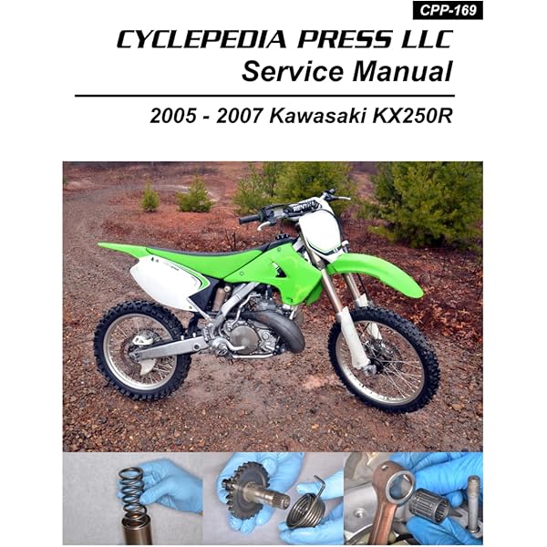 KDX200SR　書付　メンテナンス　部品取り Service Manual Kawasaki 1991 KDX 200 Repair