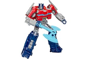Transformers One Prime Changer Optimus Prime (Orion Pax) 5-Inch Robot Action Figure, Interactive Toys for Boys and Girls Ages 6 and Up