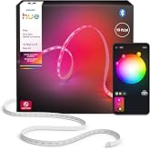 Hue Flux 10-Feet LED Strip Light, 1-Pack | Vibrant Color and Ambiance, Chromasync Color Blending, 1200 Lumens, RGBWWIC, Cuttable &amp; Extendable, Reusable