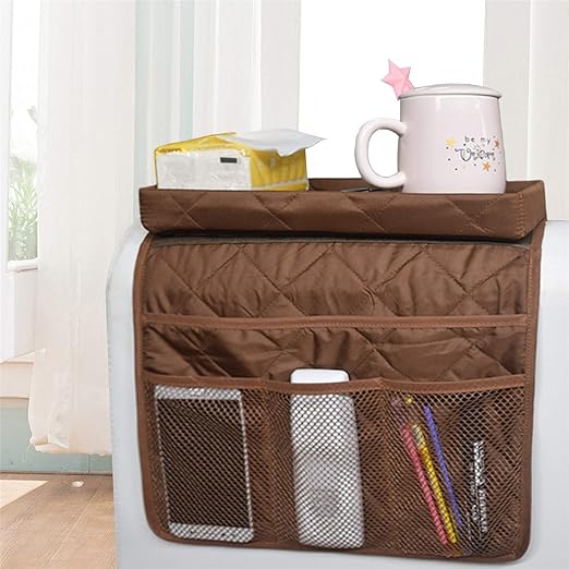 Amazon Com Mdstop Sofa Armrest Organizer Caddy With Cup Holder