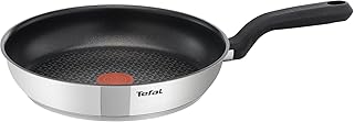 Tefal Comfort Max Bratpfanne aus Edelstahl, Edelstahl, Silber, 26 cm