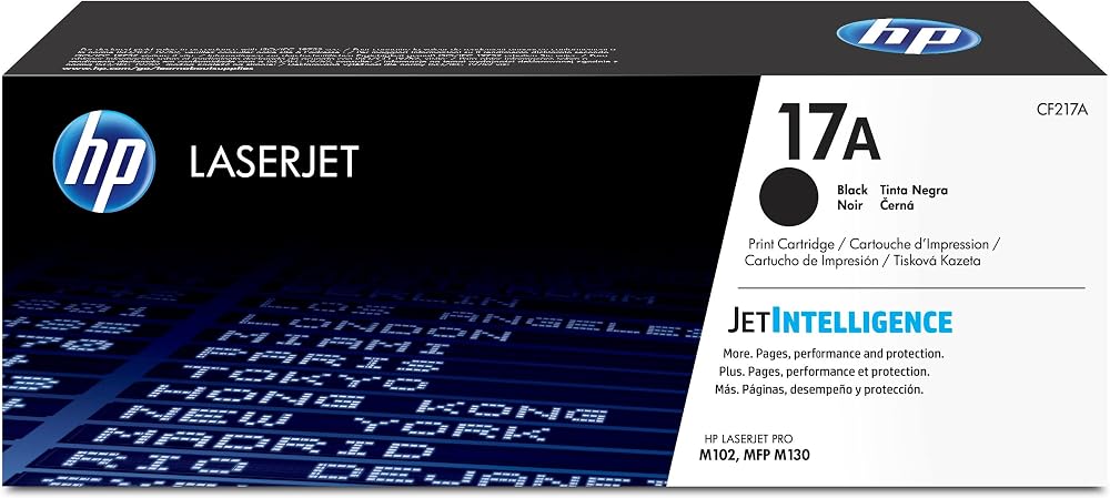 HP CF217A 17A Original LaserJet Toner Cartridge Black Single Pack